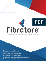 Catálogo Postes FIBRATORE PDF