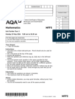 Aqa MFP3 QP Jun14 PDF