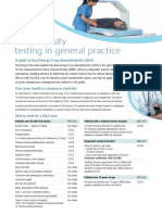 Bone Density Testing in General Practice