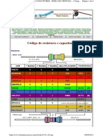 Codigo de Cores