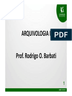 Parte1 - Arquivologia - Prof. Rodrigo Barbati