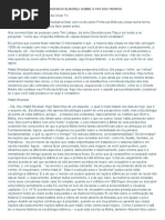 Refutando Paradigma Europeu Fim Dos Tempos