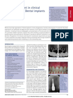 Risk Management in Clinical Practice. Part 9. Dental Implants