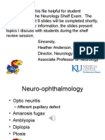 Neurology Shelf Exam Review - Part 4