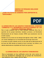 La Posición Del Gobierno de Fernando Belaúnde Terry