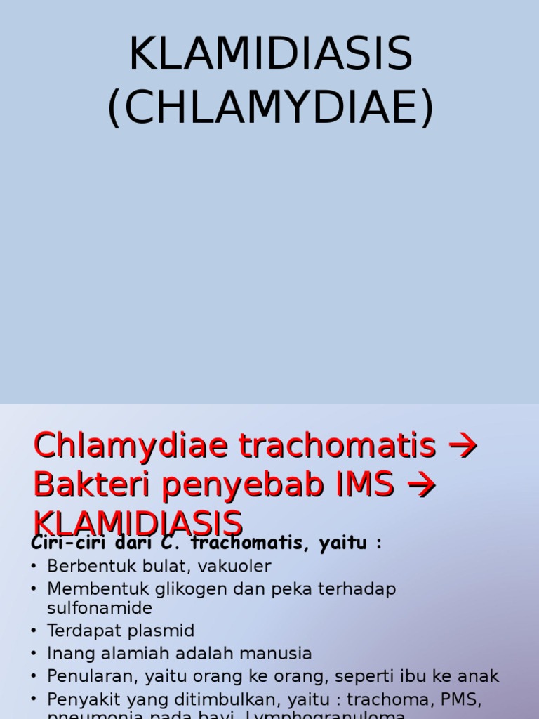 Klamidiasis | PDF