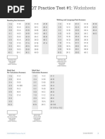 Sat Answer Key For Practice Test 2 | PDF | Standardized Tests | Tests