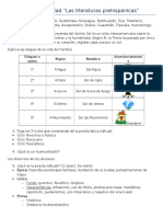 Guía de Literatura Examen Semestral