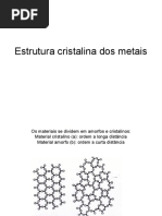 Estrutura Cristalina Dos Metais