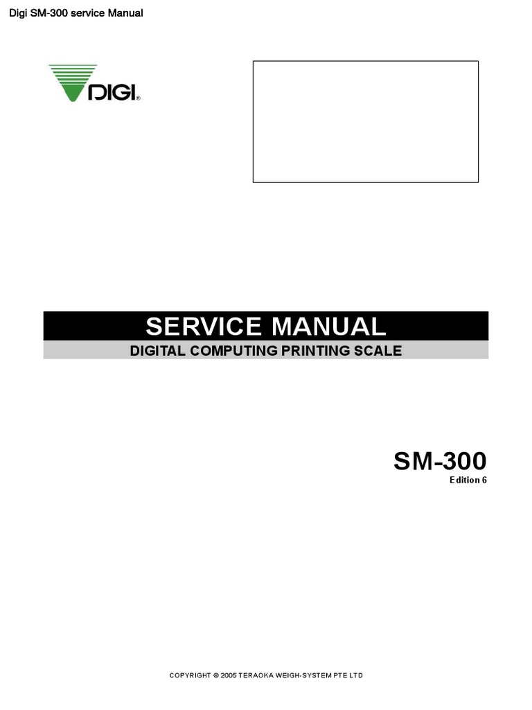 SM-300 service.TOC.pdf | Server (Computing) | Specification (Technical  Standard)