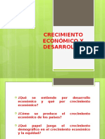 Crecimiento Económico y Desarrollo Clase 1