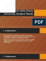 5 Soft Skills Every University Student Needs