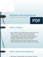 Bahasa Pemrograman 1