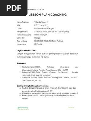 Laporan Coaching Pdf