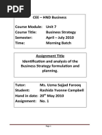 Download Identification and analysis of the Business Strategy formulation and planning according to Shell Group Plc by Rashida Yvonne Campbell SN33111525 doc pdf