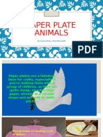 Paper Plate Animals