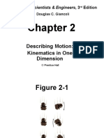 Describing Motion: Kinematics in One Dimension: Physics For Scientists & Engineers, 3
