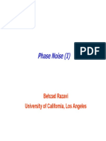 Phase Noise (I) : Behzad Razavi University of California, Los Angeles