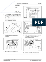 Floor Console 8212 High Series Removal and Installation PDF