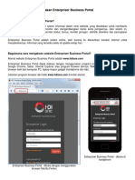Panduan Untuk Menggunakan Enterpriser Business Portal PDF