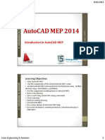 Introduction To AutoCAD MEP