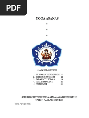 Makalah Agama Yoga Asanas