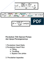 OPTIMASI TITIK OPERASI POMPA