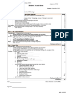 Holistic Mark Sheet EIT632 SIBU