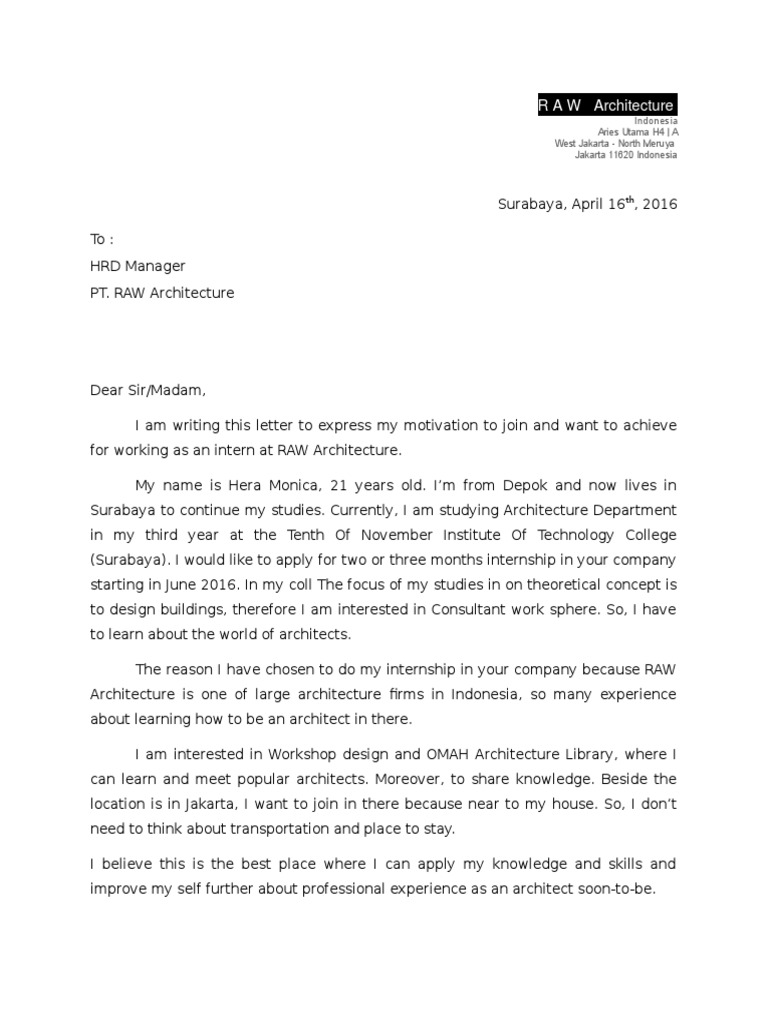 Motivation Letter Psychological Concepts Psychology & Cognitive