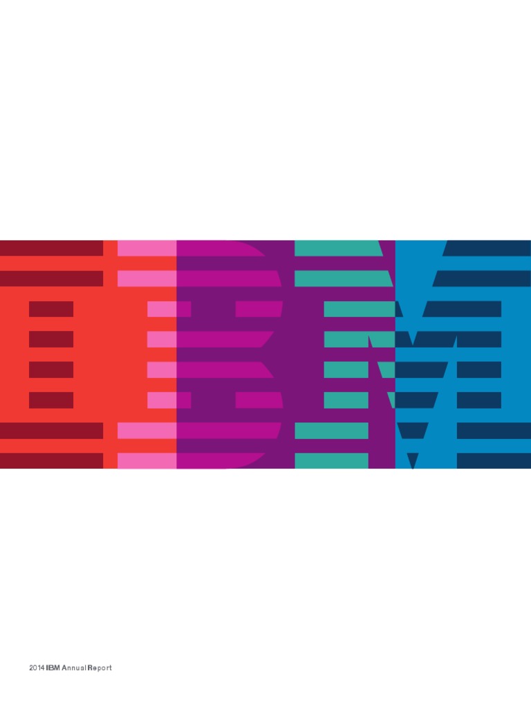 IBM Annual Report 2014 Cloud Computing Financial Statement