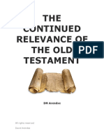 The Continued Relevance of the Old Testament