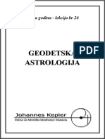 T 26 A Geodetska Astrologija