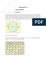 Introduction of Decoder: Experiment-10