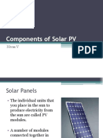 Components of Solar PV