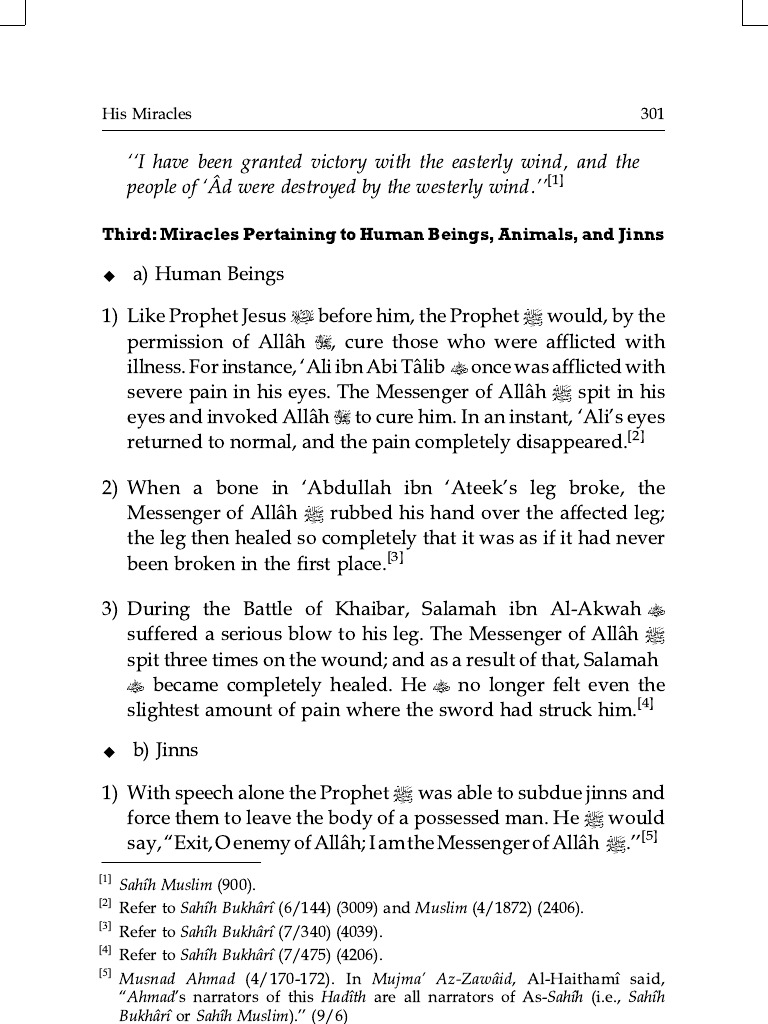 Miracles of the Prophet Muhammad | PDF