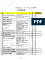 2016 Engleza Locala Arad Clasele Vxii Rezultate Initiale