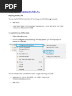 Starting and Stopping SAP HANA