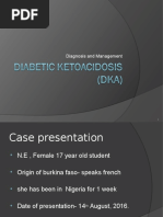 Diabetic Ketoacidosis (DKA) - Presentation Slide Edited | PDF ...