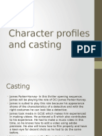 Character Profiles and Casting