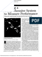 Eccles & Pyburn Creating A Comprehensive System To Measure Performance