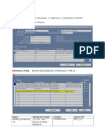 DFF Navigation: Application Developer - Segments - Descriptive Flexfield Title: Additional Absence Details