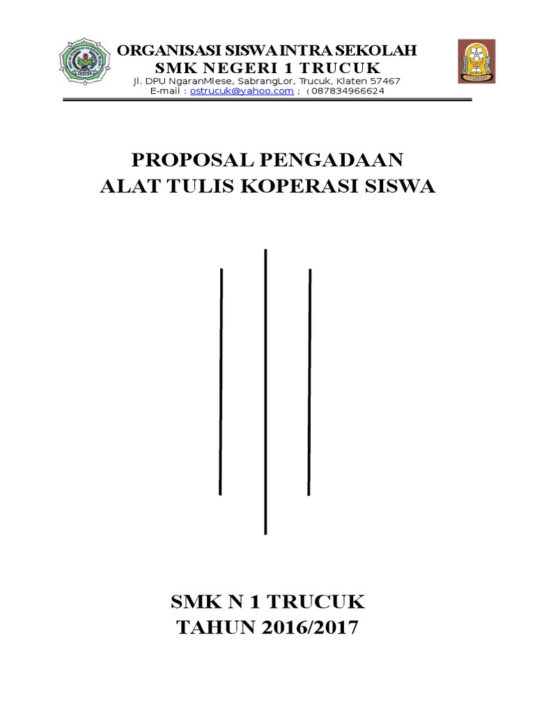 Contoh Proposal Pengajuan Pengadaan Barang Kantor Lakaran