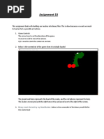Assignment10 Writeup
