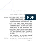 UU 24 2007 Penanggulangan Bencana PDF