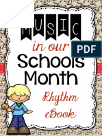 Music in Our Schools Month Rhythm e Book
