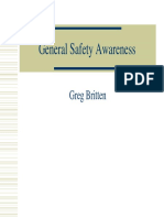 General Safety Awareness: Greg Britten