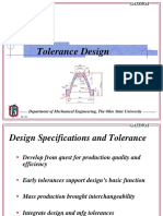 Mechanical Engineering Guide to Tolerance Design