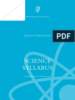 Science Syllabus: Unior Ertificate