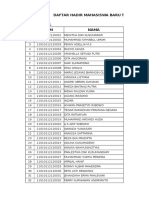 Mhs Baru Teknik-12 Absensi