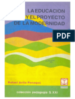 9- Avila- La educ y el proy de la modernidad.pdf